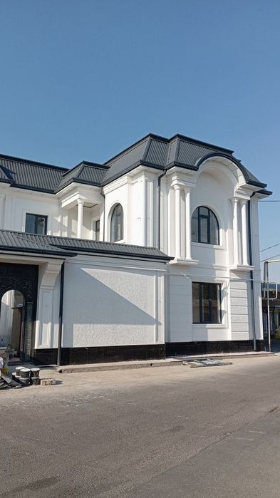 Фасад тиравертин. Минералка. Шотландка. Мармарино. Дождик. Сокол