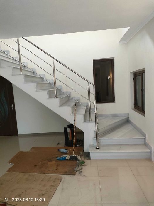 Balustrada de sticla clasic