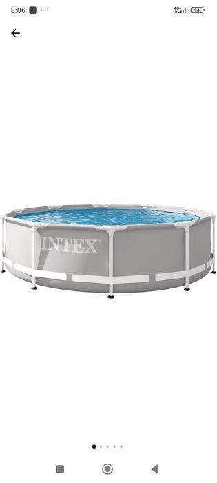 Piscină Intex cu cadru de metal
