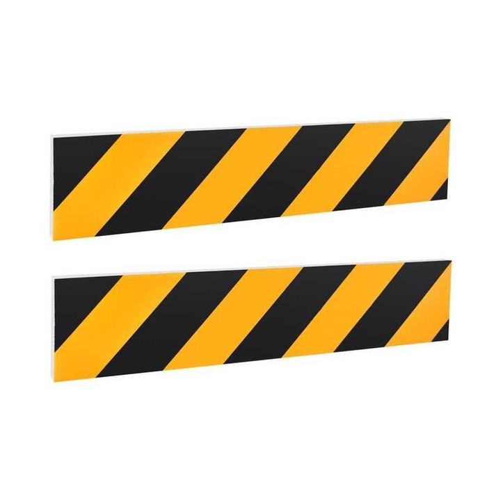 Set 2 panouri de protectie auto garaj parcare autoadezive 10x50x1.5 cm