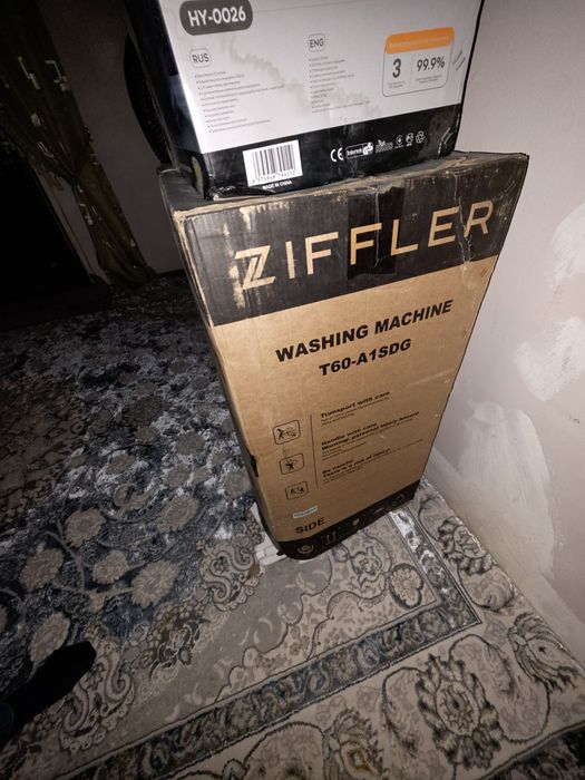 Зиффлер автомат кирювиш машинаси сотилади янги 6 кг