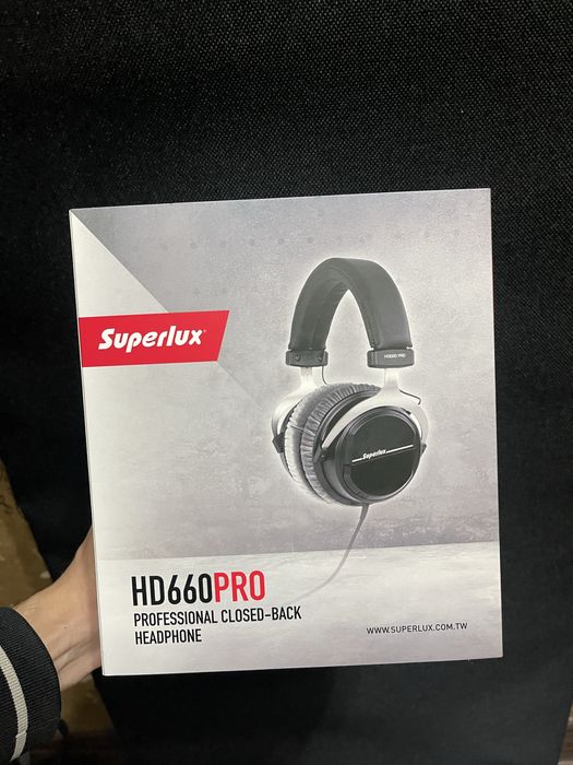 Superlux hd 660 pro. Stduio naushnik