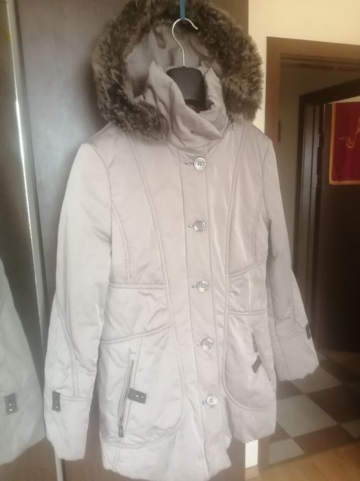 Дамско яке с качулка, за есенно зимен сезон, номер 38,