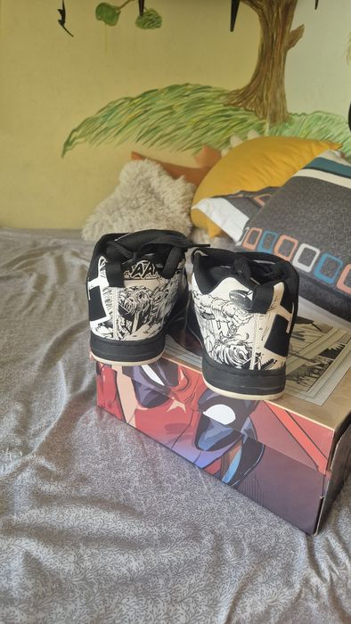 Deadpool Ct Graffik - Leather Shoes for Men