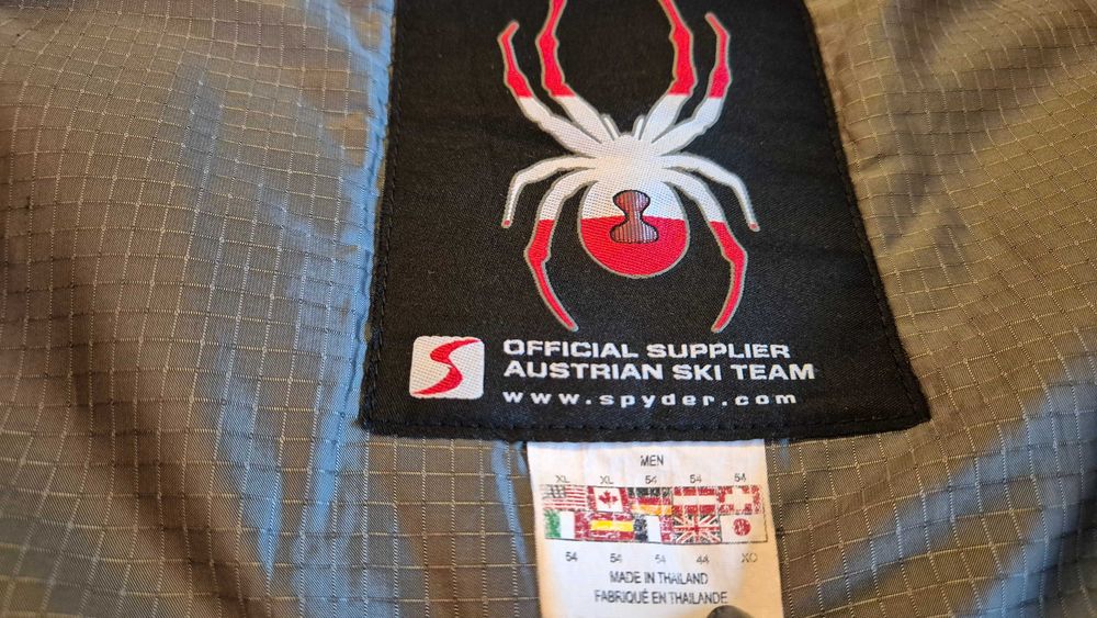 Мъжко ски яке Spider, XL, червено
