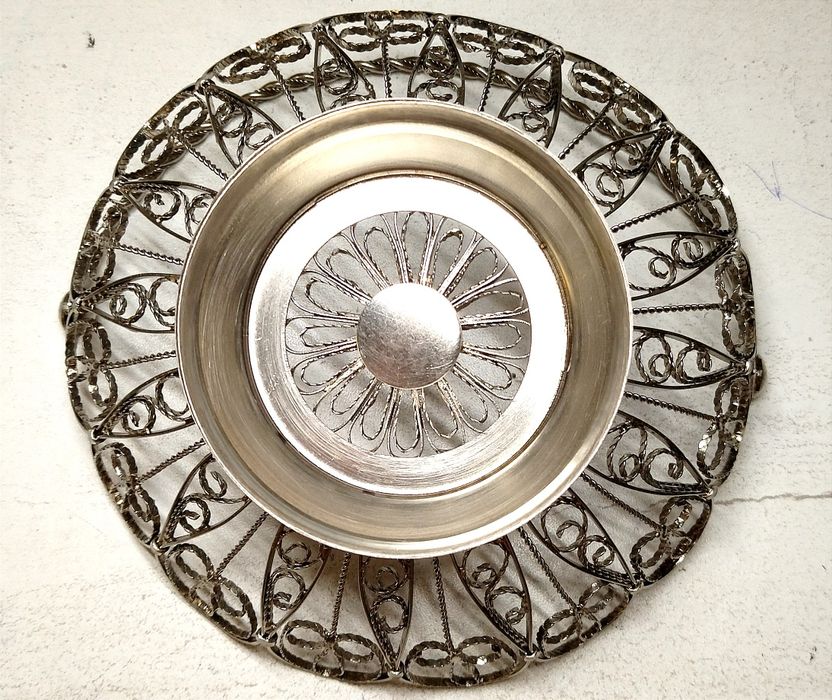 Конфетницы СССР из мельхиора