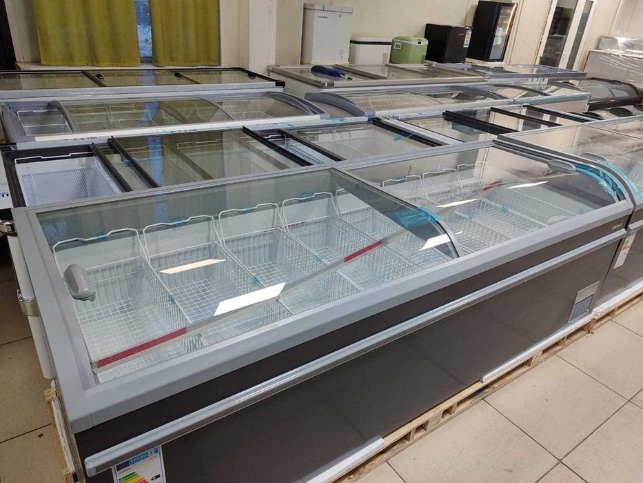 Витринные морозильники Баннеты Алматы