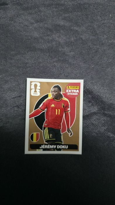 Panini Extra Sticker BRONZE JEREMY DOKU
