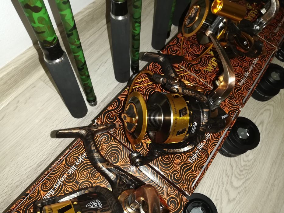 Set 3 Lansete Carp Master WindBlade Cat 1 3.60m 3.5LB, Carbon 100%