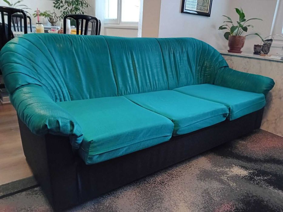 3-местен разтегателен диван с функция сън