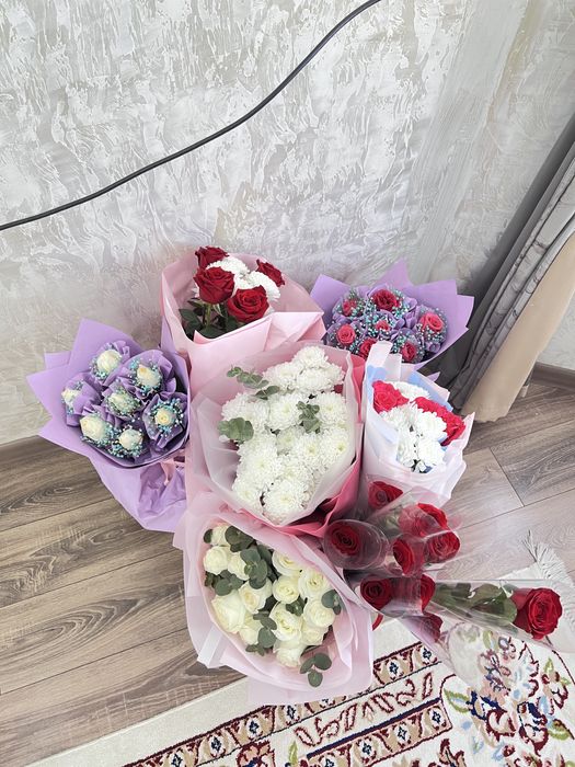Свежыйе букеты
