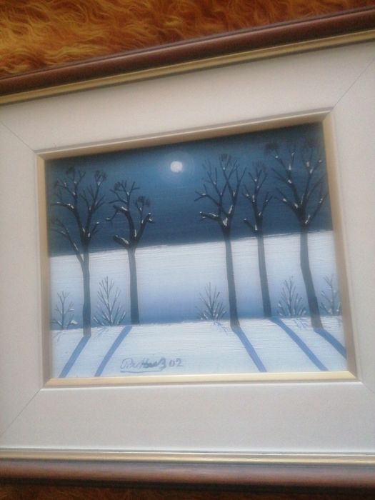 Български картини с подпис Р Неделчев