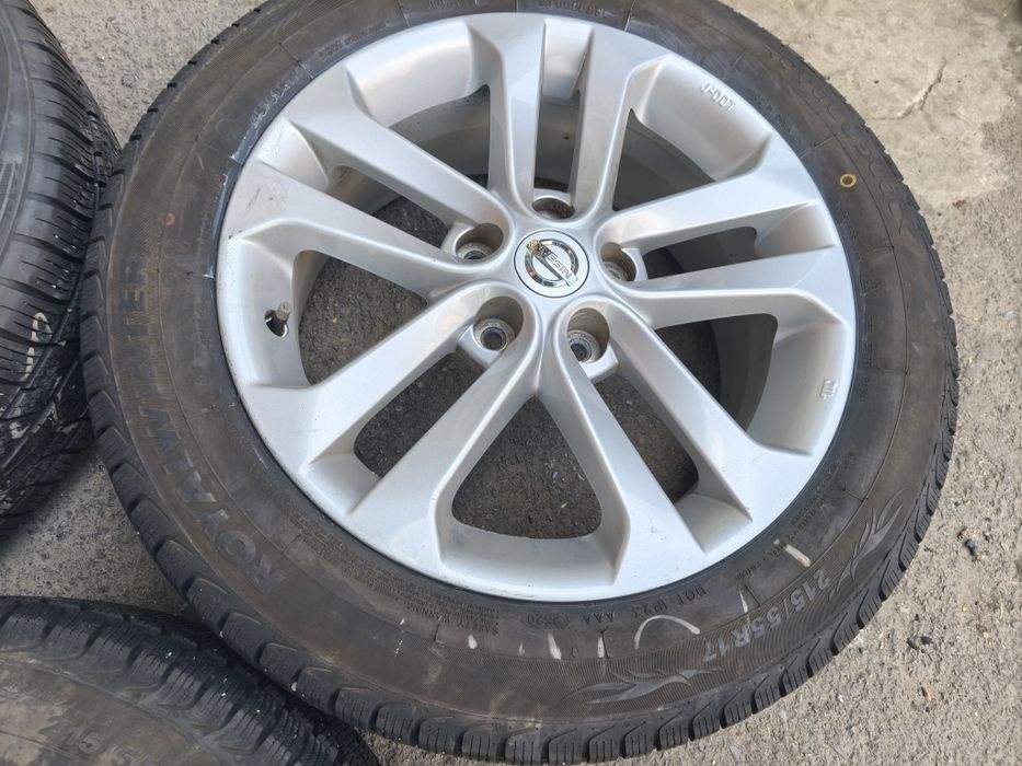 17" оригинални алуминиеви джанти за Nissan Juke.