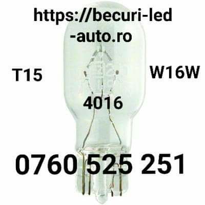 Bec T15-W16W-4014-4016 Halogen (Omologate RAR)