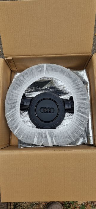 Спортен волан алкантара Audi S line А3, А4, А5, А6, А7, Q5, Q7, ТТ