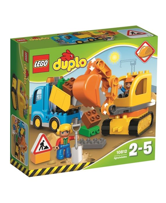 Lego duplo 10812 camion și excavator pe senile
