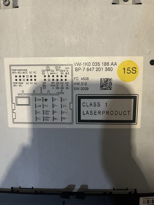 Радио за VW Golf 5