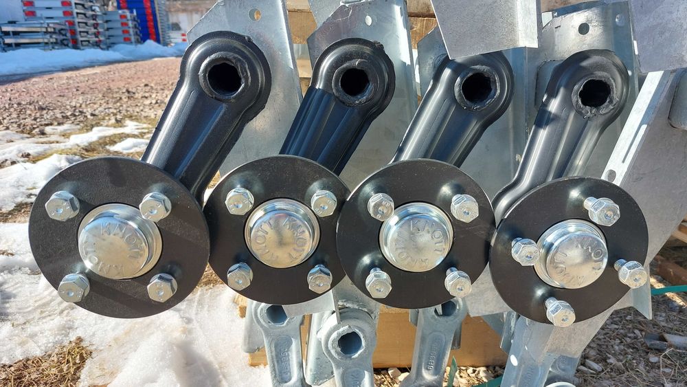 Торсионни мостове за ремаркета марка KNOTT 750kg