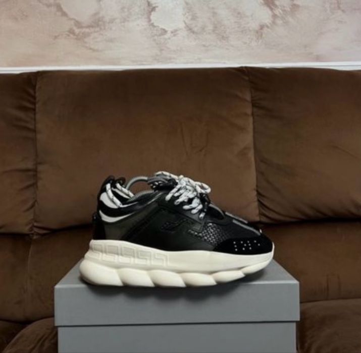 Adidasi versace chain reaction snake print