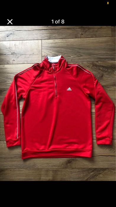 ADIDAS CLIMALITE-bluza cu maneca lunga pt barbati in stare impecabila