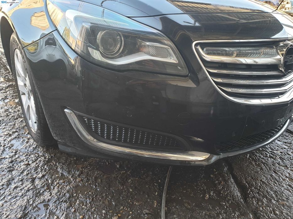 Bara Spoiler Fata FARA Grila si Emblema cu Locas Senzori Parcare Opel Insignia A FL Facelift 2013 - 2017 Culoare Z22C [K6052]
