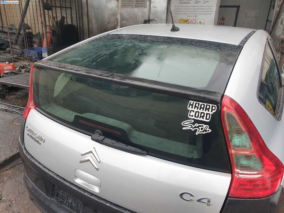 Haion Hayon Capota Portbagaj Dezechipat cu Luneta Geam Sticla Citroen C4 Coupe 2 Usi 2004 - 2012 Culoare EZR EZRC [K5980]