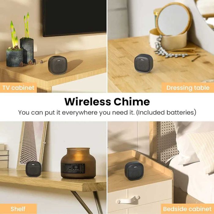 Sonerie inteligenta video wireless 2K HD Boifun IP66 card SD Sigilat !