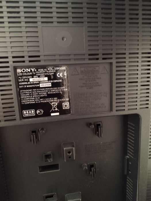 Sony KDL 37P3000