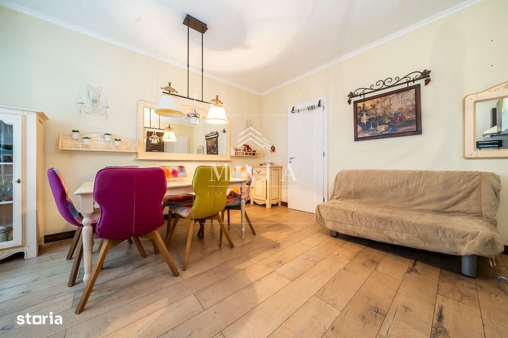 Apartament 2 camere, vila cu acces la gradina, Sub Arini