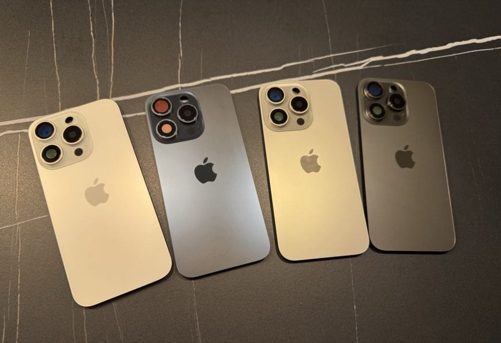 Задно стъкло (back glass/капак) iPhone 15, 15 Plus, 15 Pro, 15 Pro Max