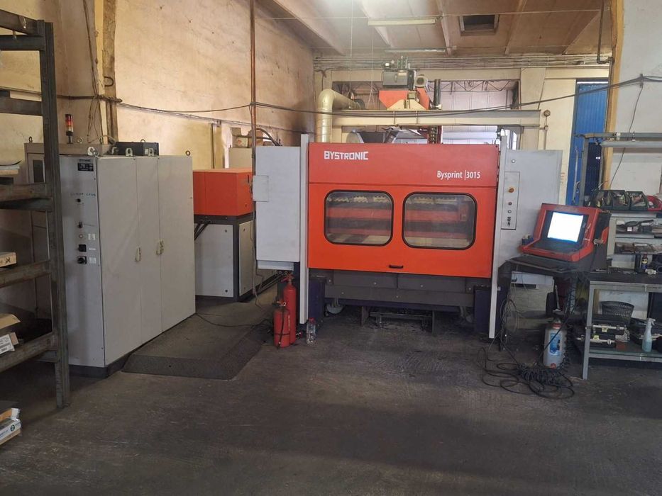 Laser CO2 Bystronic bysprint 3015 (3kw,model 2002)complet echipat