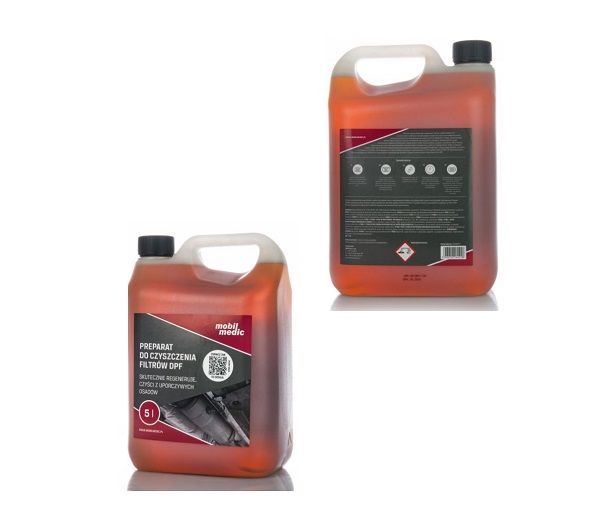 Solutie pentru regenerarea si curatarea filtrului de particule DPF, MobilMedic 5 litri