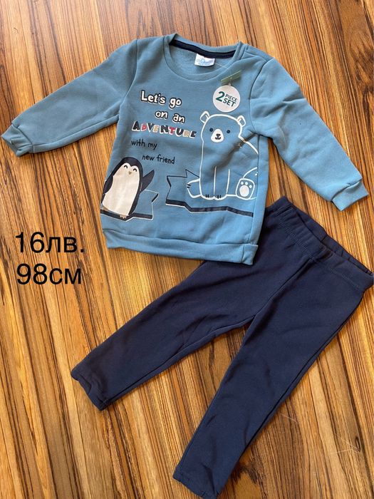 Нови бебешки дрехи 92-98см, 104см, 110см