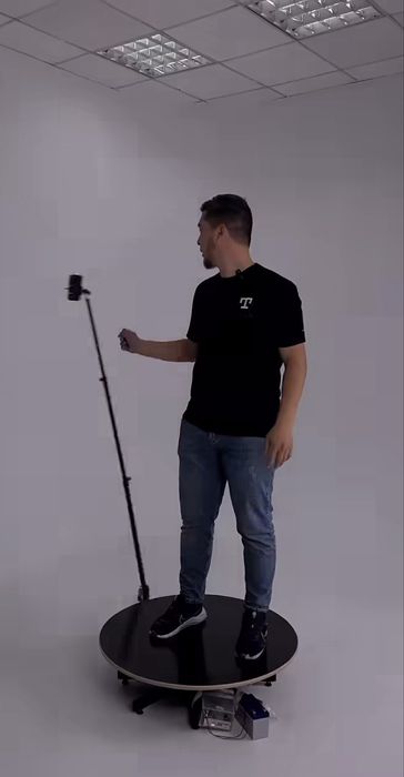 Видео спиннер на 360