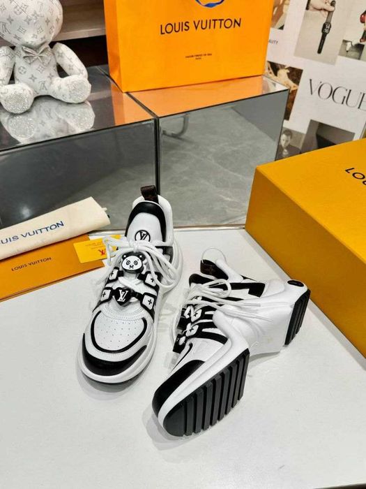 Louis Vuitton Adidasi Pantofi de sport tenisi, piele naturala 012709