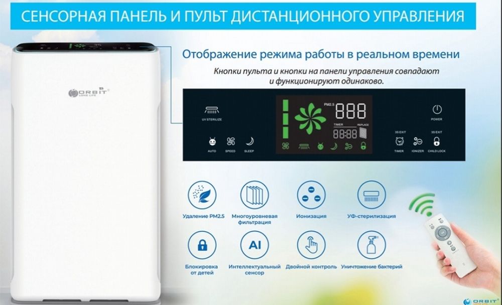 Очиститель воздуха ORBIT AERO LUXE