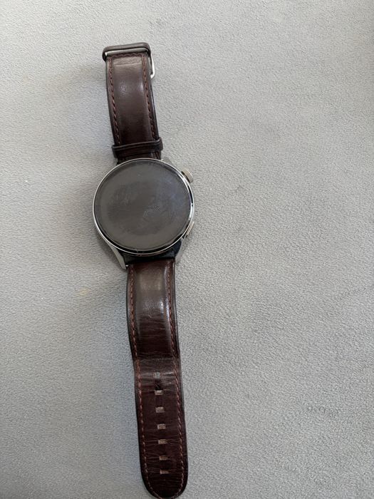 Xiaomi Watch S1 Pro 2022, 46mm, кафява кожена каишка