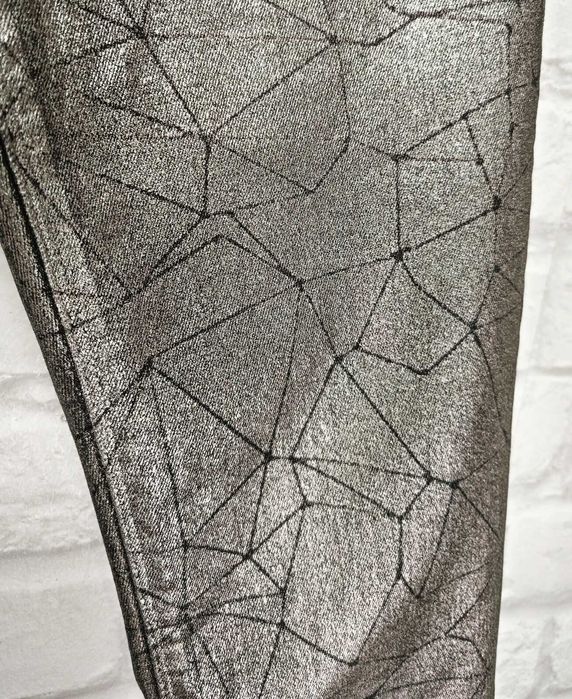 REPLAY Joi Metallic Silver Jeans Skinny Slim fit Дамски дънки W30 L32