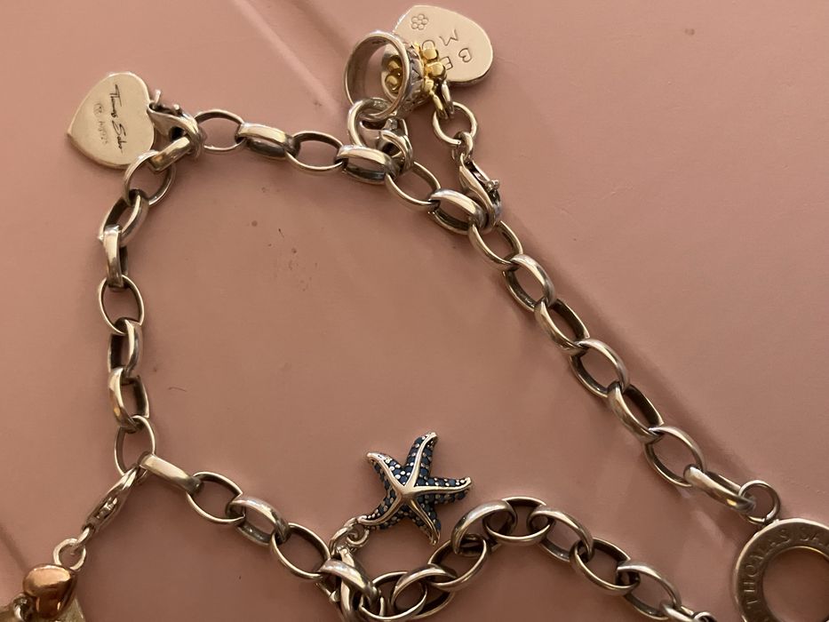 Brățară originală Thomas Sabo Charm Club – argint 925 cu charm-uri