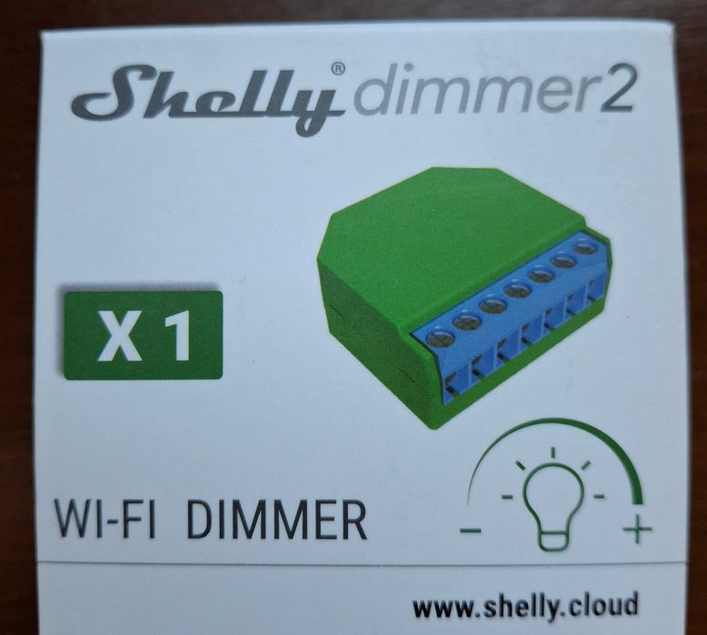 Shelly Dimmer 2 - Dimmer inteligent cu WiFi - 5 buc - ramase, neutilizate