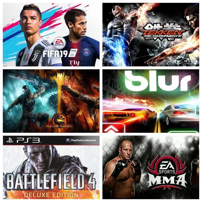 игры на SONY PS 3/PS 2/PSP