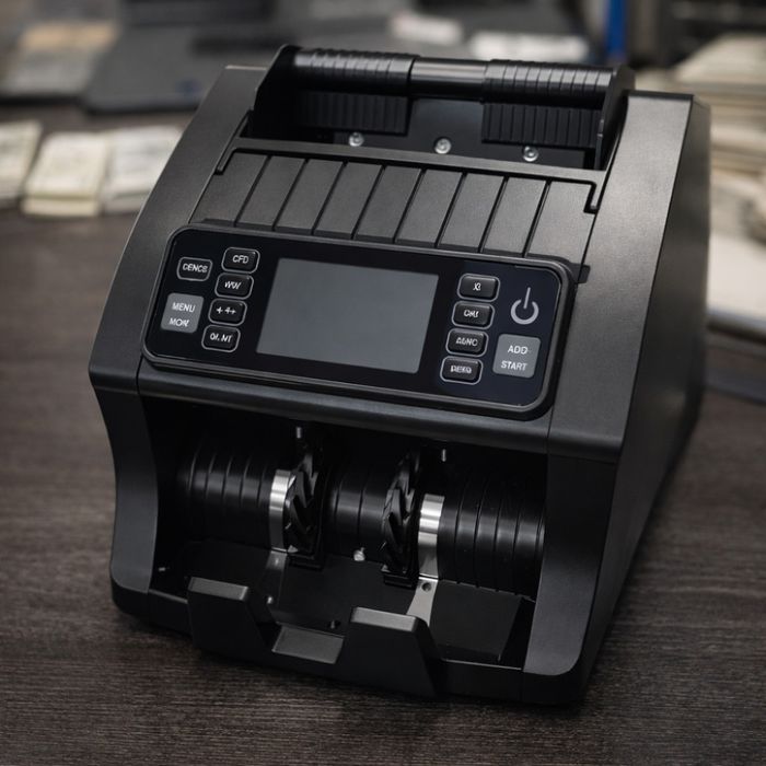 Машина за броене на пари с детекция за фалшиви банкноти STS AL-N66