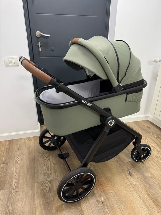 Carucior 3in1 Coccolle Aspen Premium Line cu scoica auto Knox