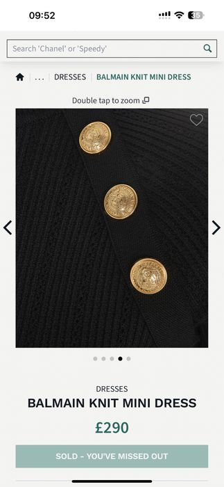 BALMAIN платье в шикарном состояний