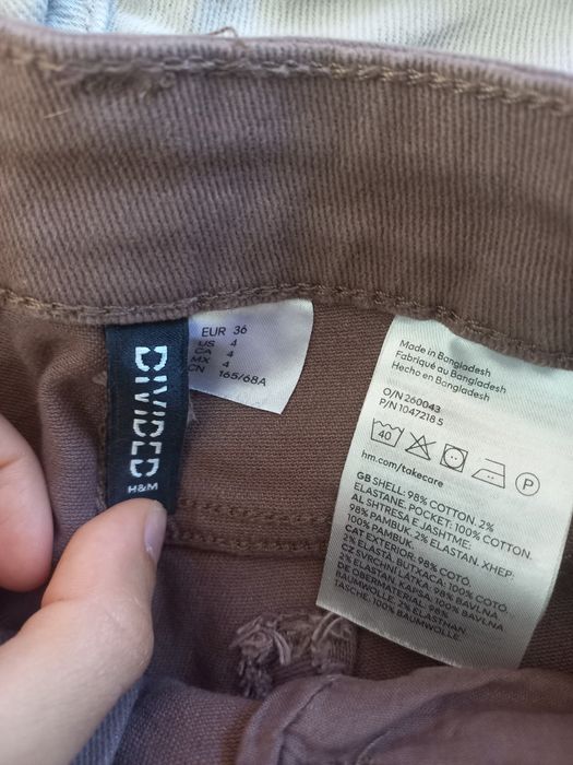 Mid waist къси панталонки Номер:36