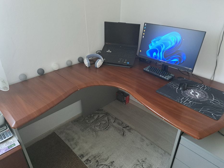 birou+dulapior cu sertare