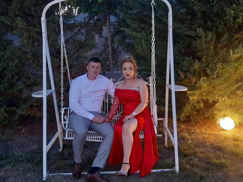 Rochie lunga cu maneca pentru gravidute si nu numai