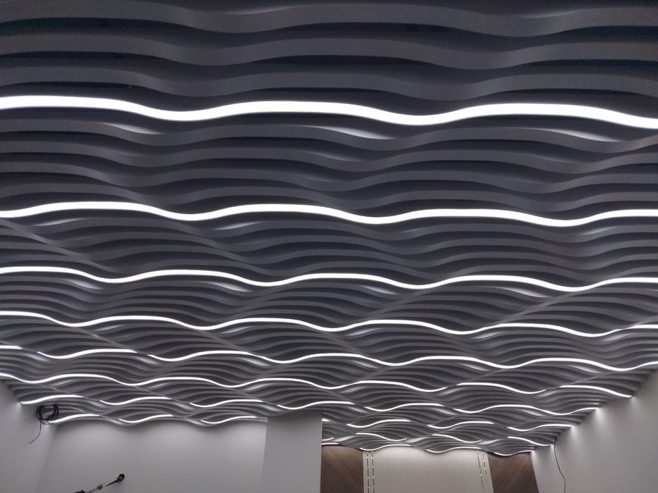 Реечный волнисты профиль