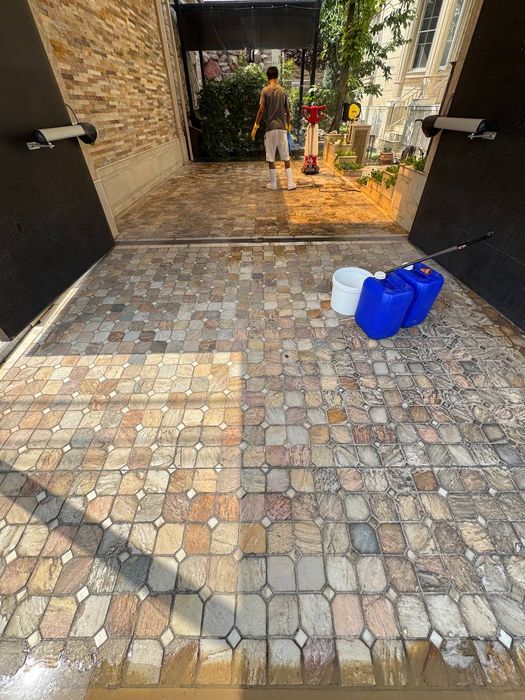 Брусчатка | Фасад | Бассейн тозалаш(чистка) клининг