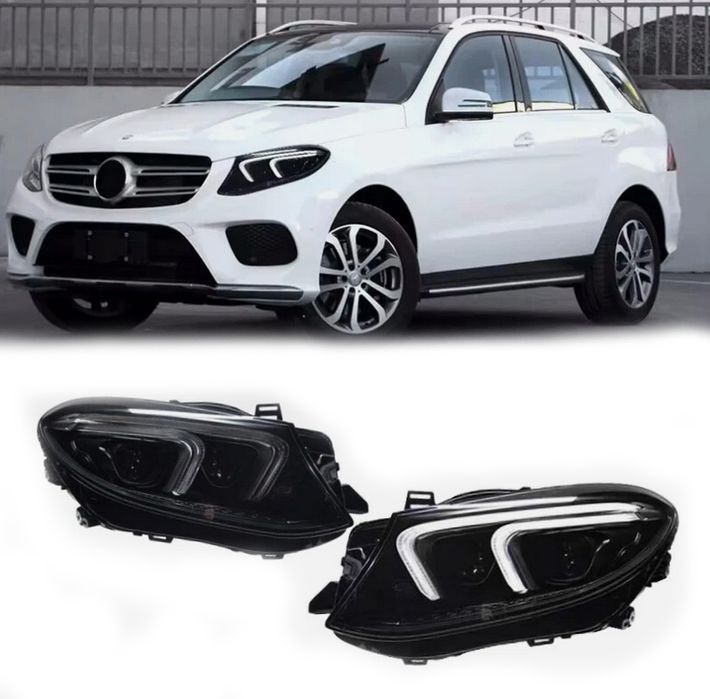 Спойлер за предна броня Maxton design за Mercedes-Benz GLE Coupe/SUV (2015-2019)
